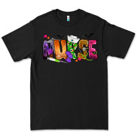 Black Nurse Halloween Premium Tee - NancyCooperArtShop