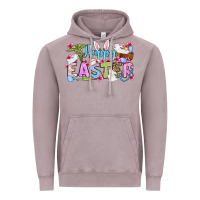 Vintage Zinc Happy Easter Nurse Vintage Hoodie - OliviaCreatesArt