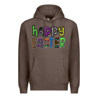 Coffee Happy Easter Premium Hoodie - CowhideDigitalArt