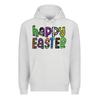 Dove Grey Happy Easter Premium Hoodie - CowhideDigitalArt