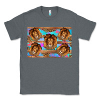 Charcoal Heather lion Classic Tee - Artiststas