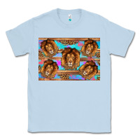 Dusty Blue lion Classic Tee - Artiststas