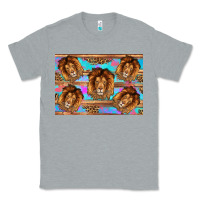 Heather Grey lion Classic Tee - Artiststas