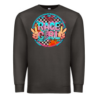 Smoke race girl Premium Sweatshirt - AdoDesignShop