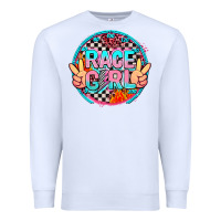 White race girl Premium Sweatshirt - AdoDesignShop
