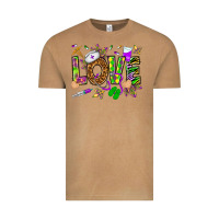 Vintage Camel Mardi Gras love Nurse Vintage Tee - HowdyJamesFarm