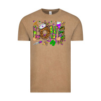 Vintage Coffee Mardi Gras love Nurse Vintage Tee - HowdyJamesFarm