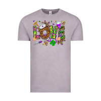Vintage Zinc Mardi Gras love Nurse Vintage Tee - HowdyJamesFarm