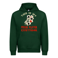 Forest Green this is my poker player costume halloween t shirt Urban Hoodie - maiPhamDesign