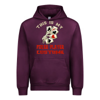 Mauve Wine this is my poker player costume halloween t shirt Urban Hoodie - maiPhamDesign