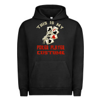 Pigment Black this is my poker player costume halloween t shirt Urban Hoodie - maiPhamDesign