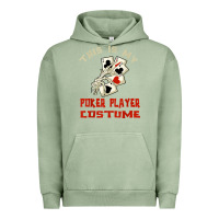 Pigment Oil Green this is my poker player costume halloween t shirt Urban Hoodie - maiPhamDesign
