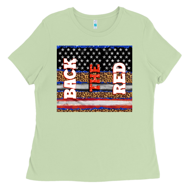 America Back The Red Ladies Tee by TumblerDesignByShophia | Teevron