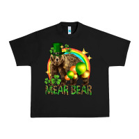 Black St. Patrick's Day mear bear Urban Heavy Tee - HowdyJamesFarm