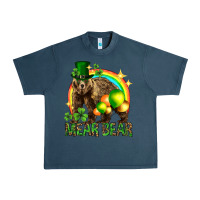 Midnight Navy St. Patrick's Day mear bear Urban Heavy Tee - HowdyJamesFarm
