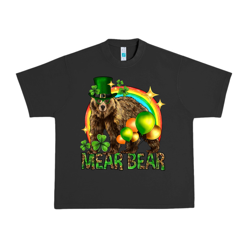 St. Patrick's Day Mear Bear Urban Heavy Tee by HowdyJamesFarm | Teevron