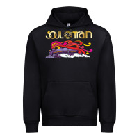 Black Soul Train Urban Hoodie - maiPhamDesign