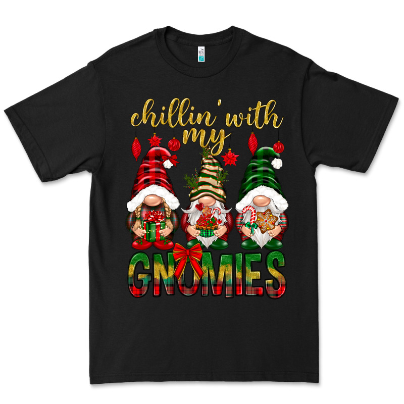 Chillin' With My Gnomes Premium Tee by NancyCooperArtShop | Teevron