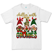 White Chillin' with my gnomes Premium Tee - NancyCooperArtShop