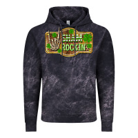 Cloud Black Shamrockin' St. Patrick's Day Vintage Hoodie - OliviaCreatesArt