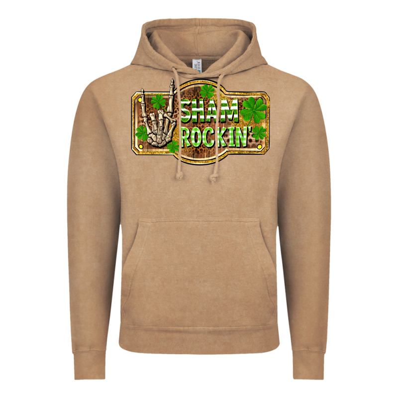 Shamrockin' St. Patrick's Day Vintage Hoodie by OliviaCreatesArt | Teevron