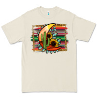 Bone turquoise desert moon serape background Premium Tee - Jasminsmagicworld