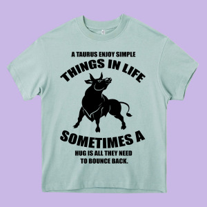 Taurus Horoscope Heavy Core Tee Designed By Bettercallsaul