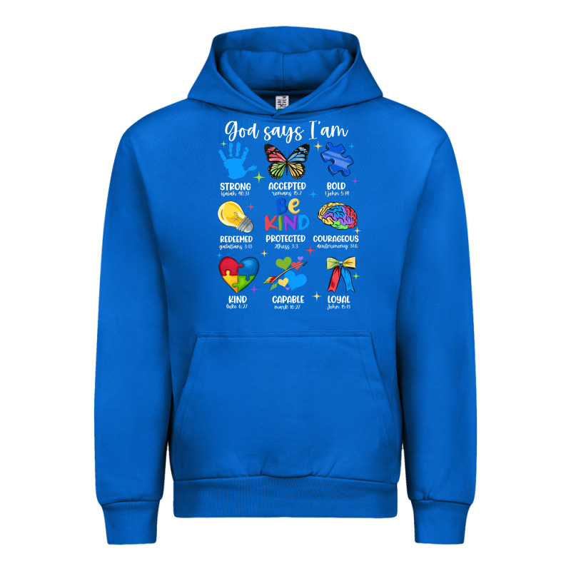 God Says I Am Autism Urban Hoodie by JahusDesignShop | Teevron