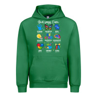 Emerald god says i am autism Urban Hoodie - JahusDesignShop