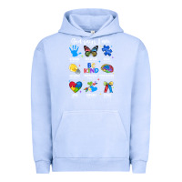 Pigment Grape Ice god says i am autism Urban Hoodie - JahusDesignShop