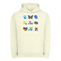Pigment Pistachio god says i am autism Urban Hoodie - JahusDesignShop