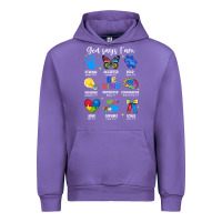 Tulip god says i am autism Urban Hoodie - JahusDesignShop