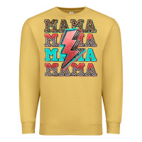 Antique Gold racing mama mama mama Premium Sweatshirt - AdoDesignShop