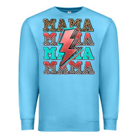 Ocean Blue racing mama mama mama Premium Sweatshirt - AdoDesignShop