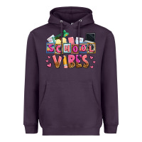 Plum school vibes Heavyweight Hoodie - AdoDesignShop