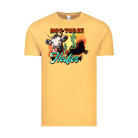 Vintage Mustard Not today Heifer Vintage Tee - HowdyJamesFarm