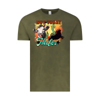 Vintage Olive Not today Heifer Vintage Tee - HowdyJamesFarm