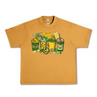 Peanut Butter St. Patrick's Day Nurse coffee cups Urban Heavy Tee - HowdyJamesFarm