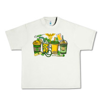 Pistachio St. Patrick's Day Nurse coffee cups Urban Heavy Tee - HowdyJamesFarm