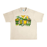 Sandshell St. Patrick's Day Nurse coffee cups Urban Heavy Tee - HowdyJamesFarm