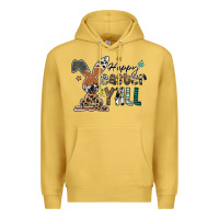 Antique Gold Happy Easter Y'all Premium Hoodie - CowhideDigitalArt