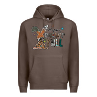 Coffee Happy Easter Y'all Premium Hoodie - CowhideDigitalArt