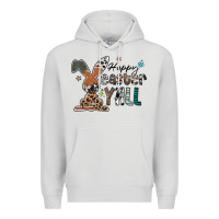 Dove Grey Happy Easter Y'all Premium Hoodie - CowhideDigitalArt