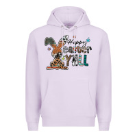 Lilac Happy Easter Y'all Premium Hoodie - CowhideDigitalArt