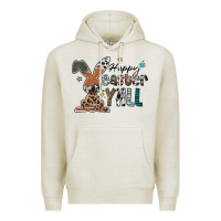 Oatmeal Heather Happy Easter Y'all Premium Hoodie - CowhideDigitalArt