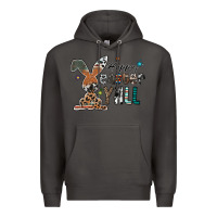 Smoke Happy Easter Y'all Premium Hoodie - CowhideDigitalArt