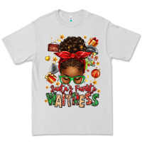 Dove Grey santa's favorite waitress messy bun Premium Tee - texasbilliewilder