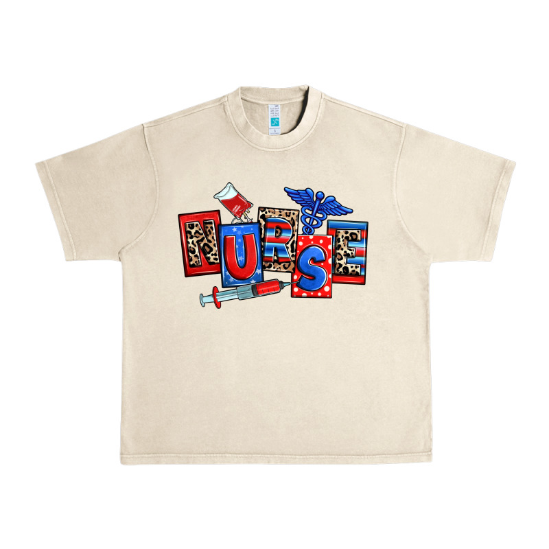 Usa Nurse Urban Heavy Tee by RanaPortraitStore | Teevron