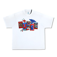 White usa nurse Urban Heavy Tee - RanaPortraitStore