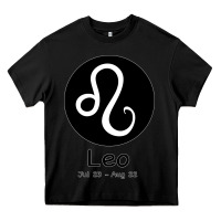 Black Leo Horoscope Heavy Core Tee - Bettercallsaul